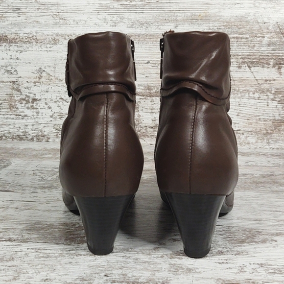 🟪Like New Blondo Brown Leather Waterproof Boot - Picture 12 of 16